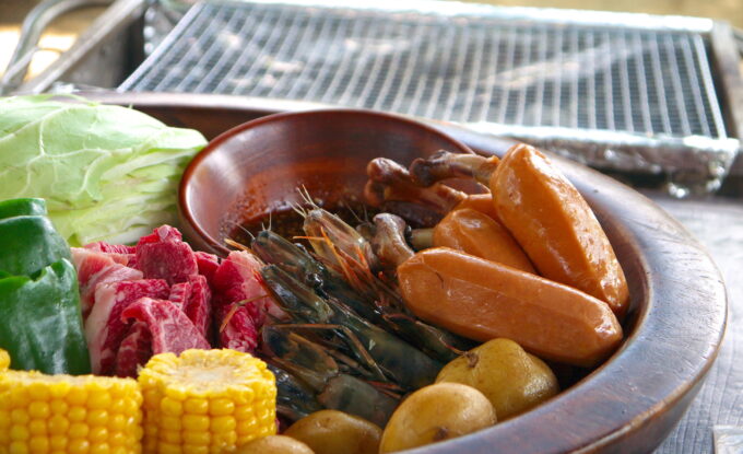 BBQの食材