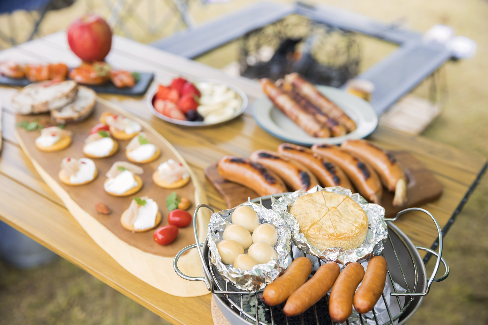 BBQで楽しむおしゃれな料理