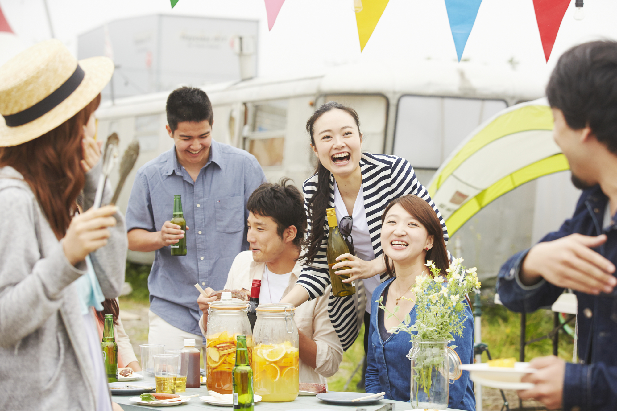 参加者同士で楽しむ様子