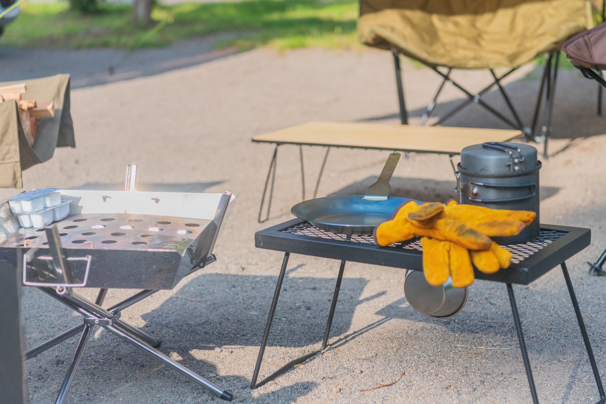 BBQに必要なコンロ