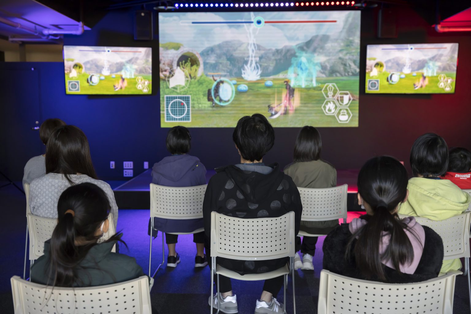 オンラインゲームの様子