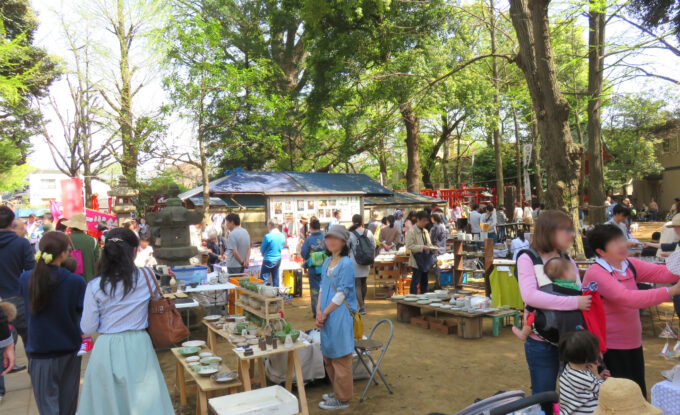 屋外マーケットのイメージ