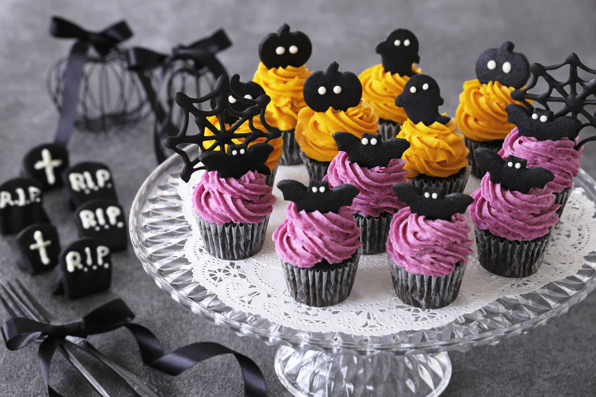 ハロウィンをイメージしたデザート