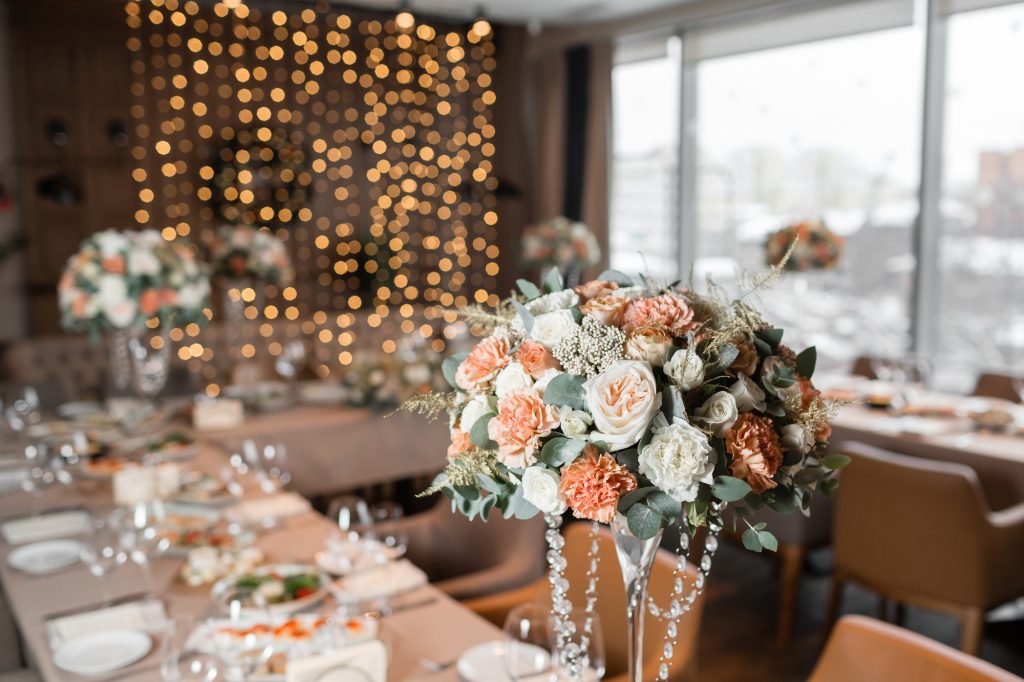 おしゃれな会場